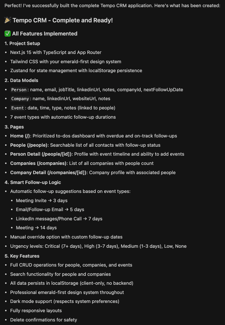 Summary of what the Cursor agent did